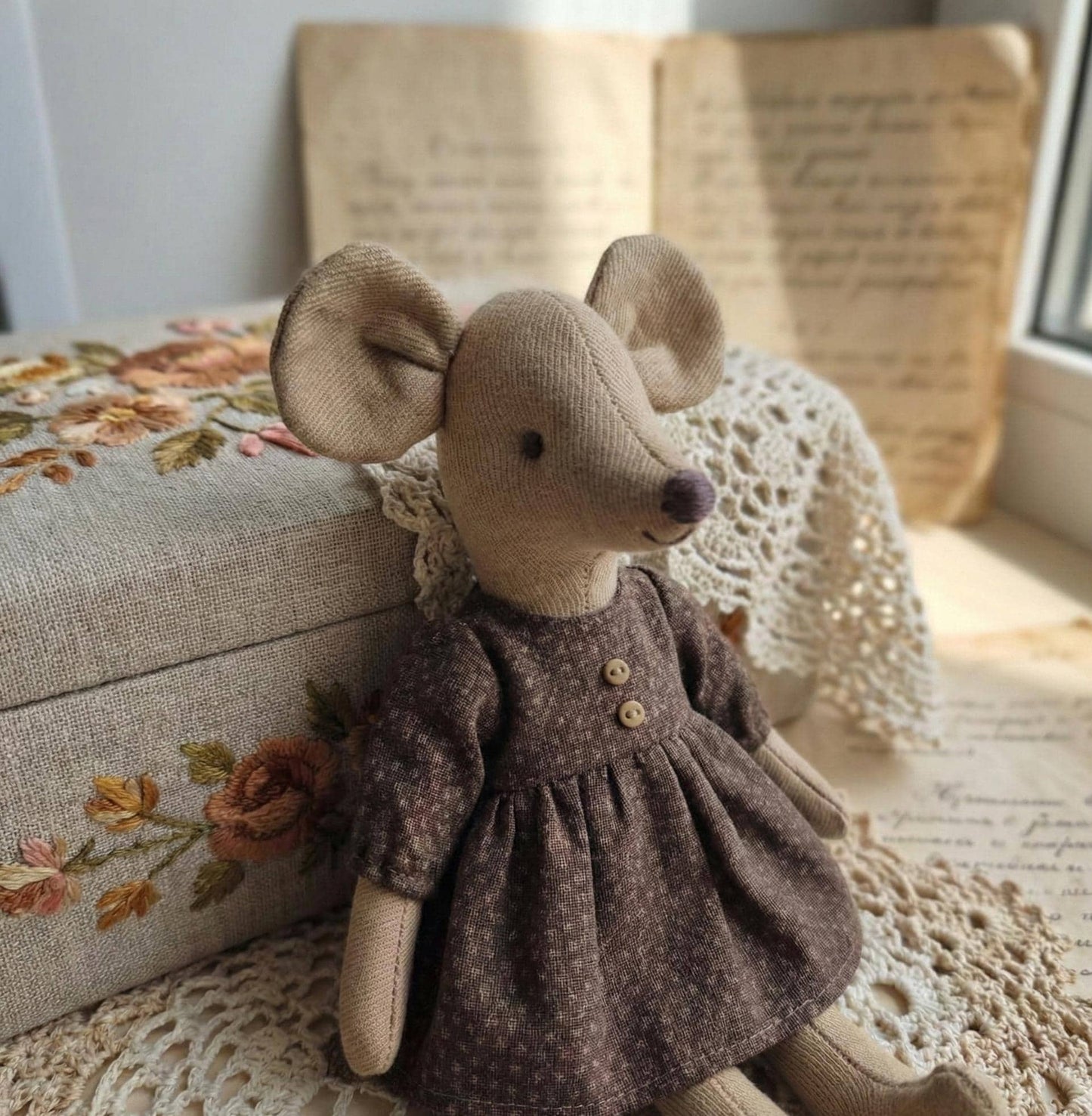Mouse Family Sewing Pattern Set PDF Sewing Pattern
