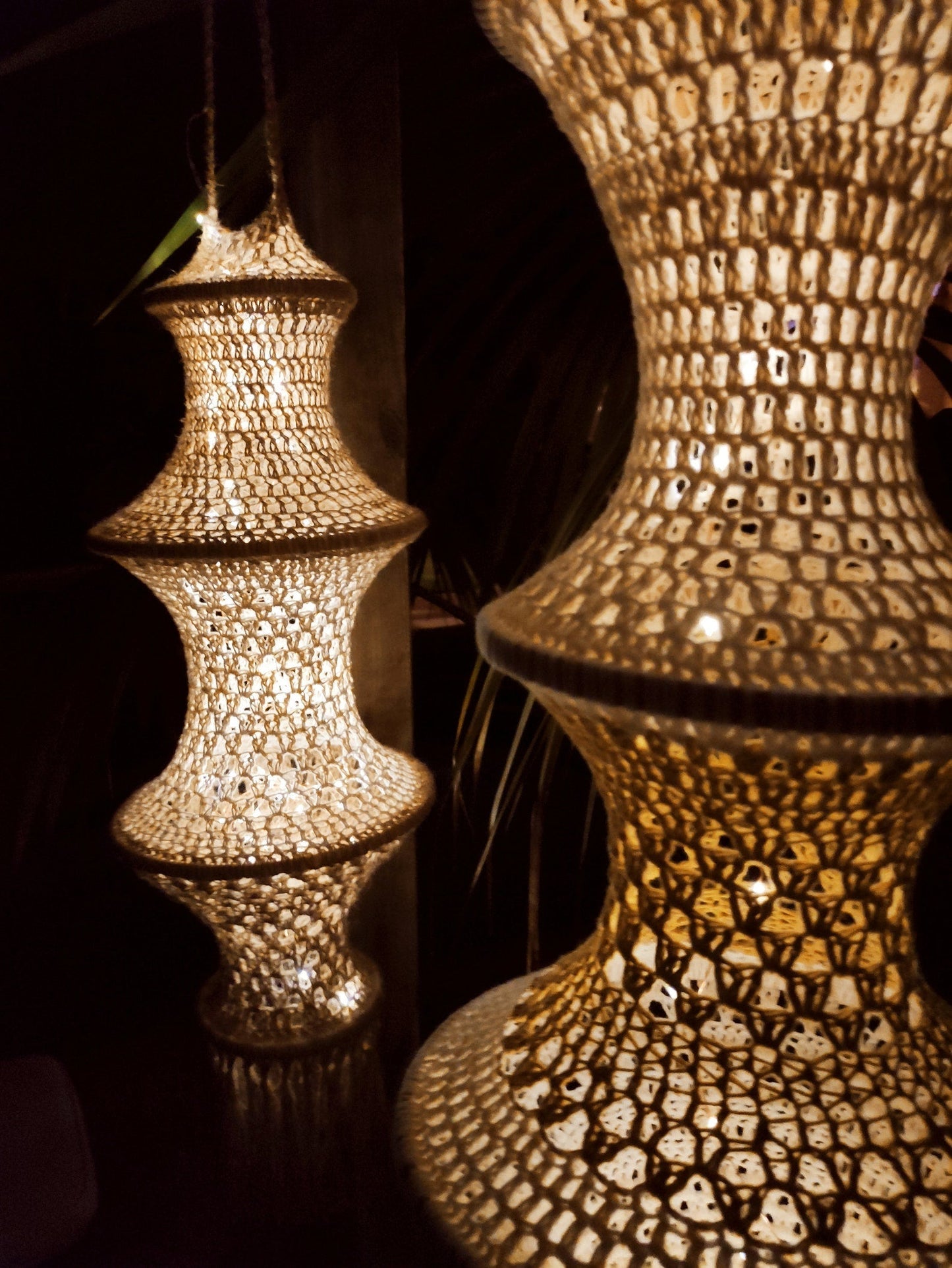 Boho Lantern Fairy Lights Crochet Pattern