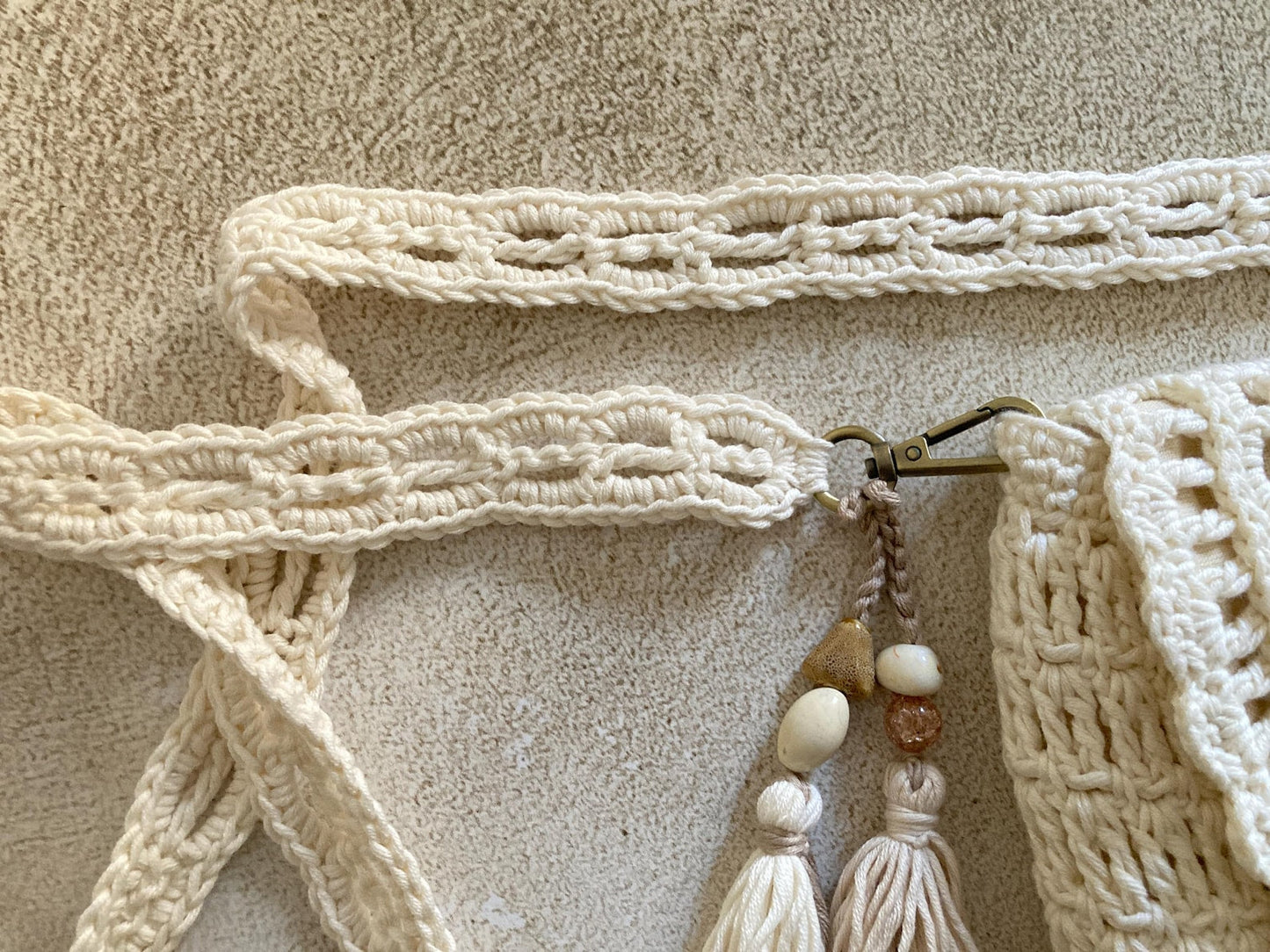 Lacy Boho Crossbody Bag Crochet Pattern