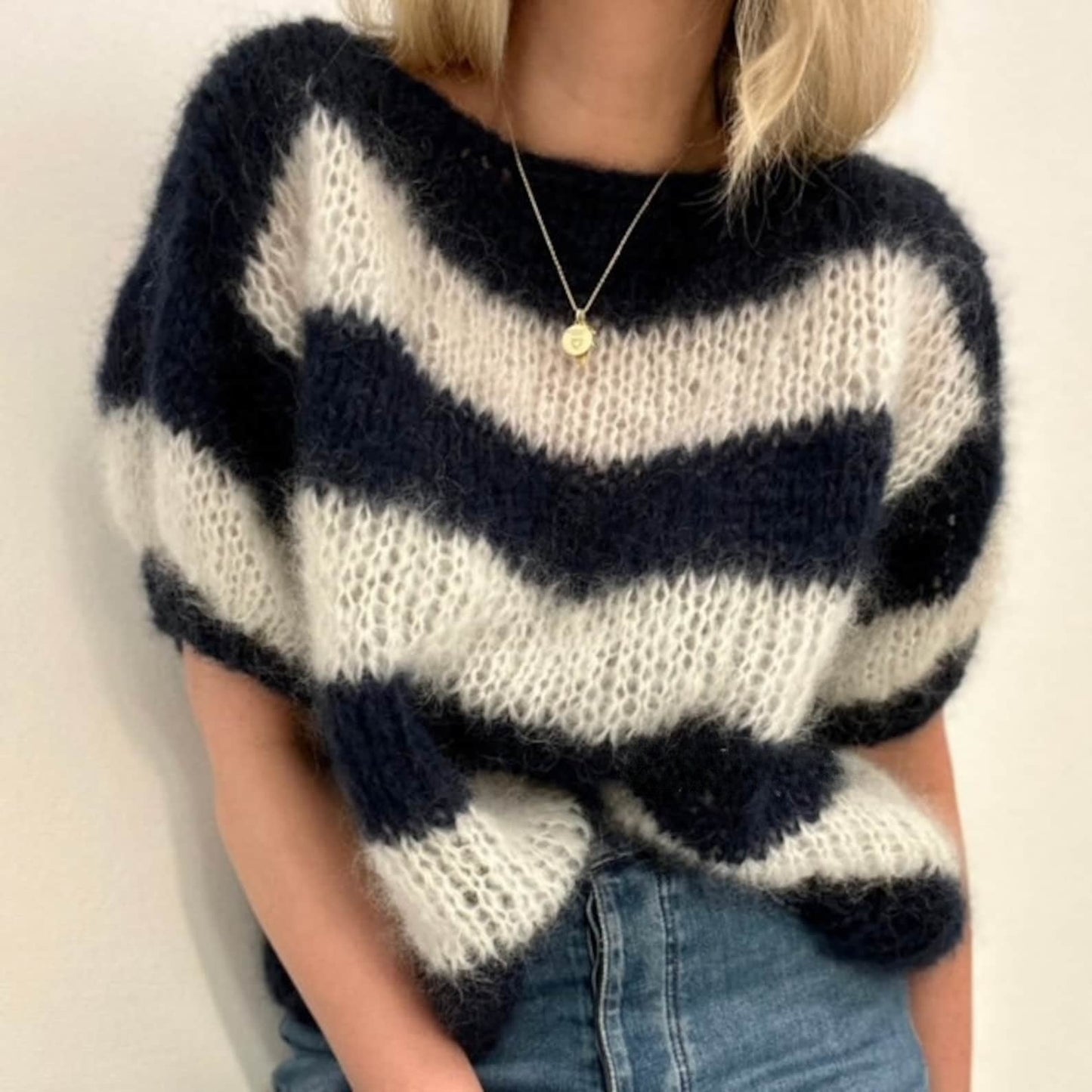 Synne sweater with boatneck