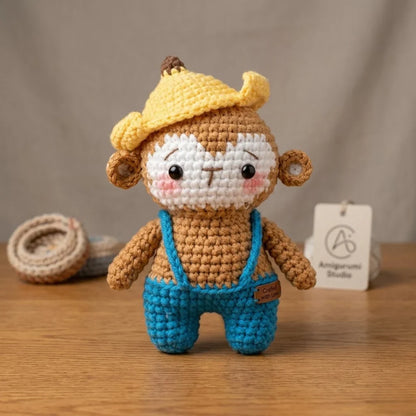 5in1 Viral Punch Monkey Bundle Crochet Pattern