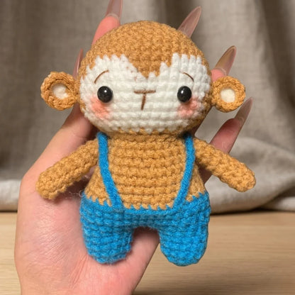 5in1 Viral Punch Monkey Bundle Crochet Pattern