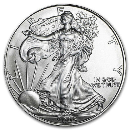 2005 American Silver Eagle Coin