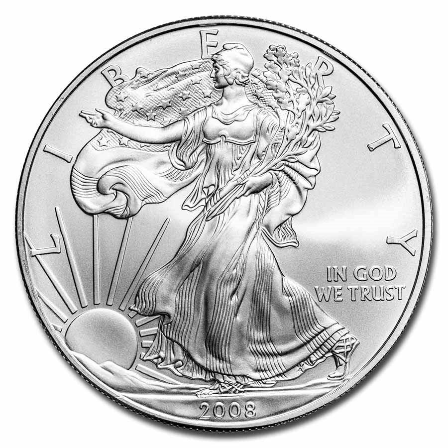 2008 American Silver Eagle Coin