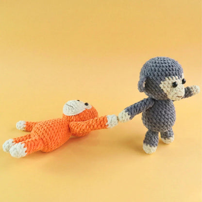 5in1 Viral Punch Monkey Bundle Crochet Pattern