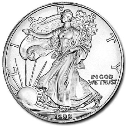 1998 American Silver Eagle Coin