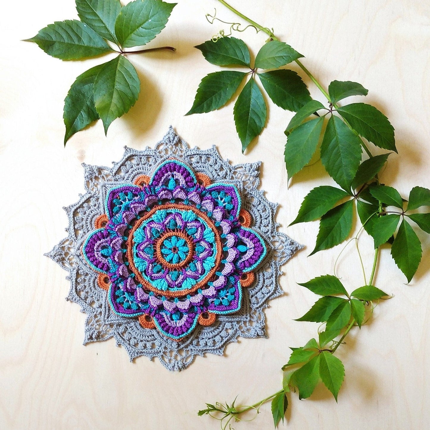 Dreamcatcher Mandala Crochet Pattern