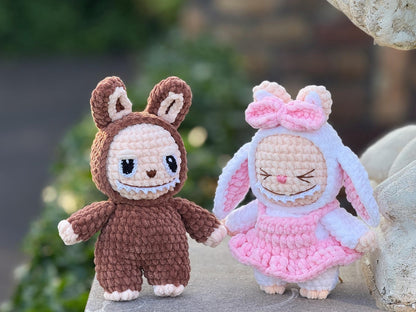 Labubu Plush Toy Crochet Pattern