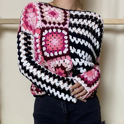 Boho Patchwork Cardigan Crochet Pattern