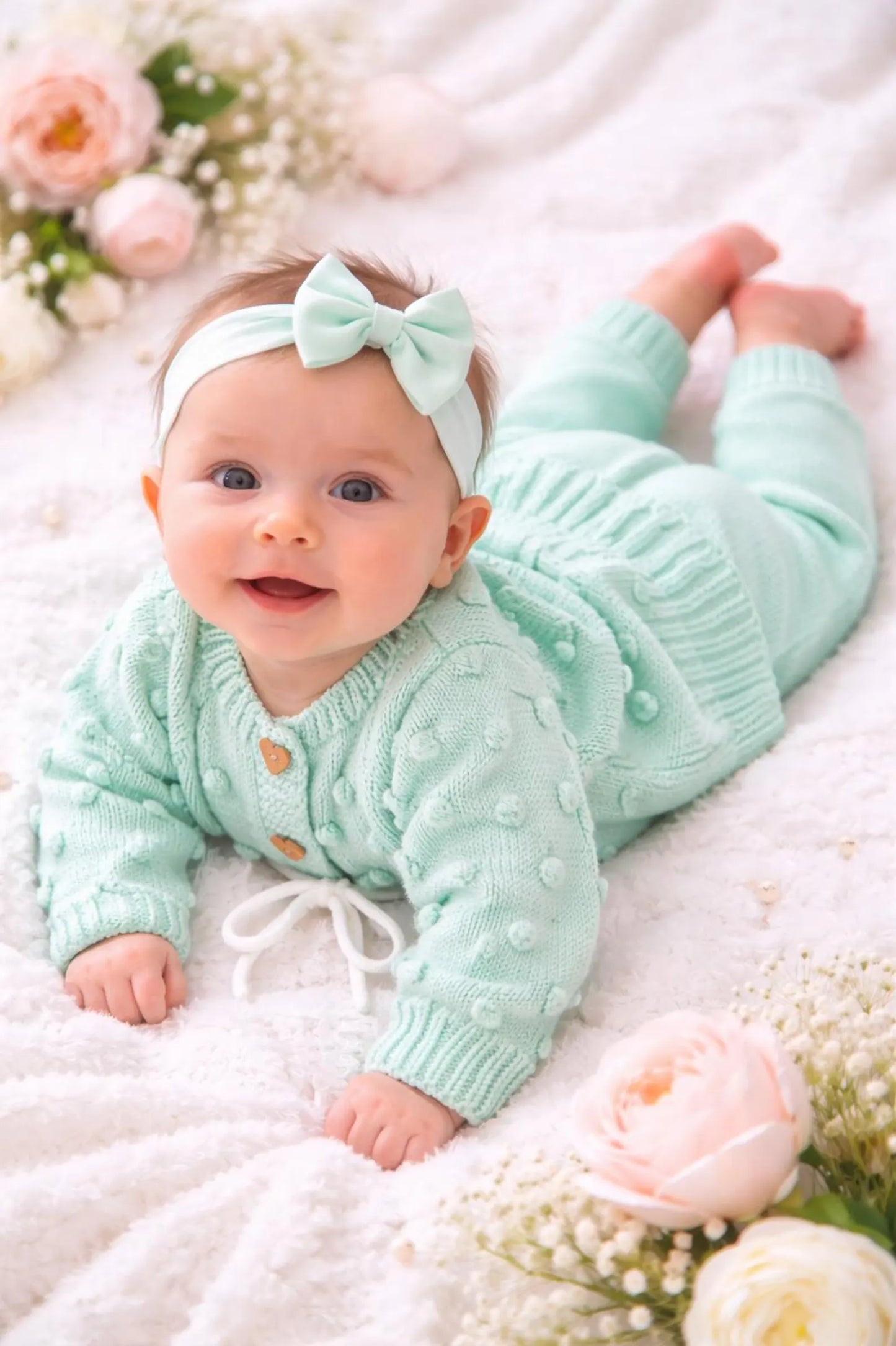 Baby Bobble Pants Knitting Pattern