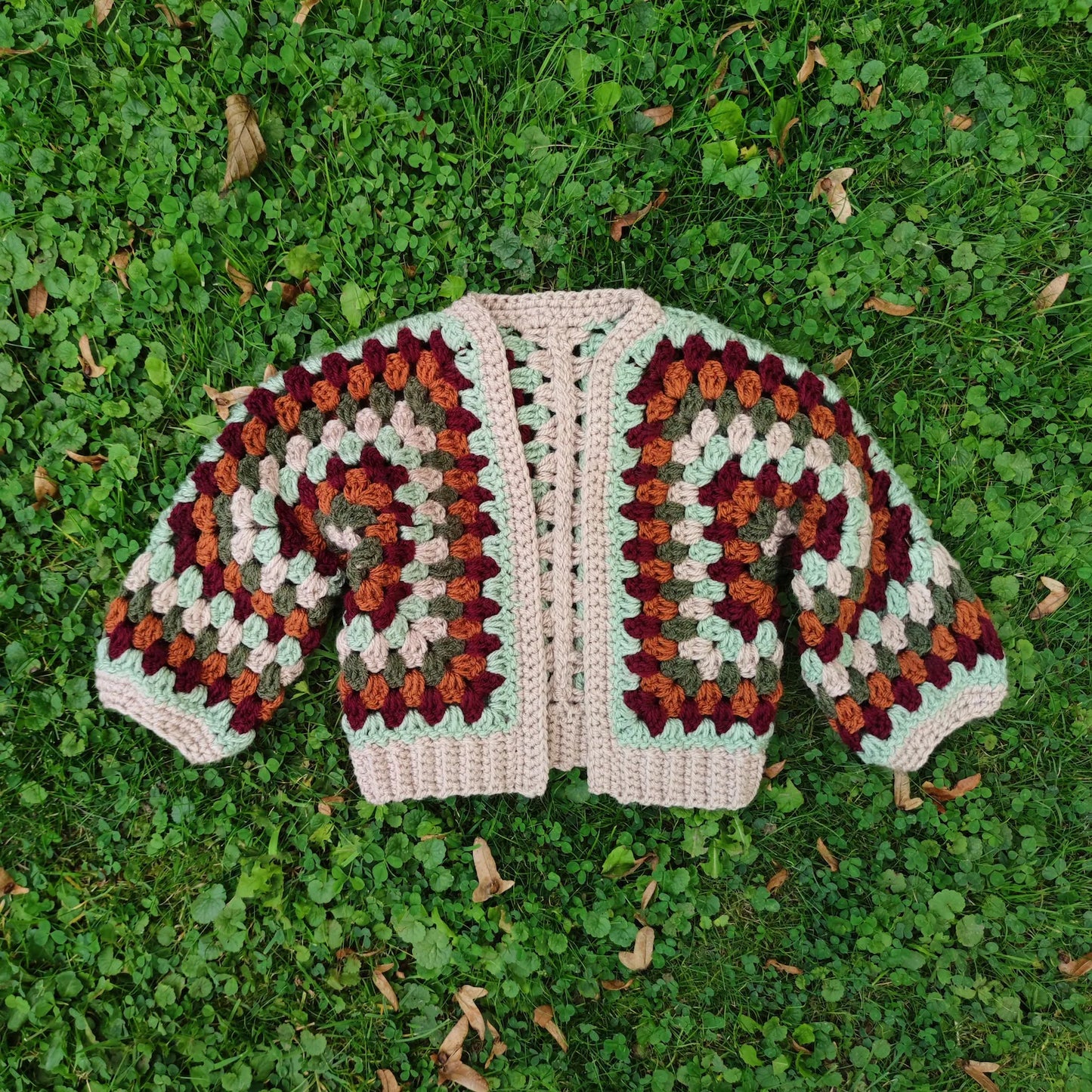 Children's Long Sleeve Vest Crochet Pattern