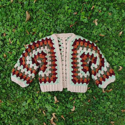 Children's Long Sleeve Vest Crochet Pattern