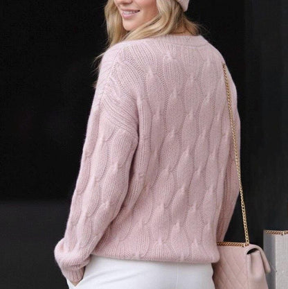 Cable Knit Sweater Knitting Pattern