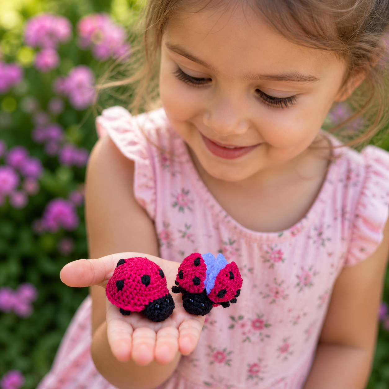 Flying Ladybug Crochet Pattern PDF, Reversible Amigurumi Bug Toy Tutorial, Cute Ladybird Digital Download