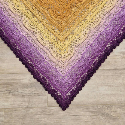DarjeelingTea Shawl Crochet Pattern