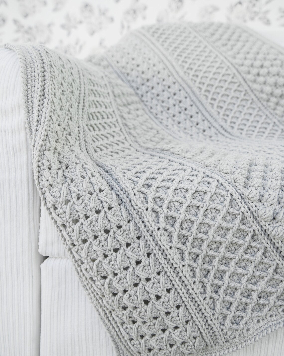 Modern Boho Crochet Blanket Pattern