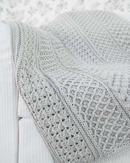 Modern Boho Crochet Blanket Pattern