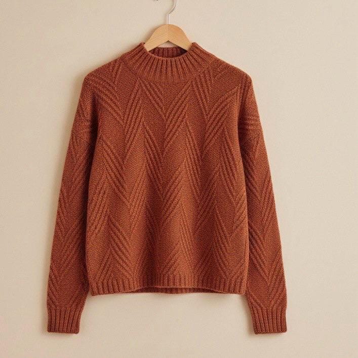 Easy Women’s Sweater Knitting Pattern