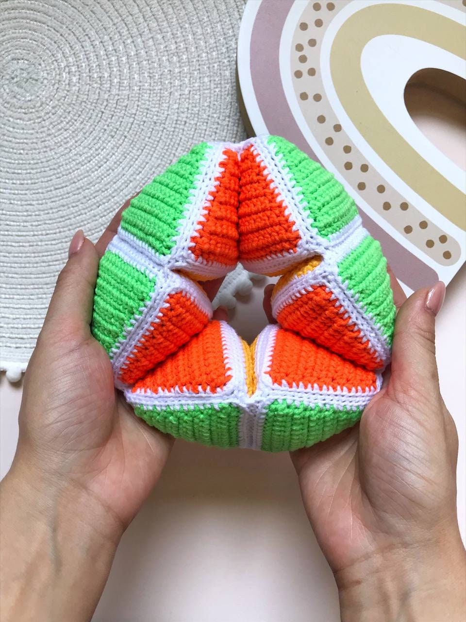 Fidget Montessori Sensory Toy Crochet Pattern