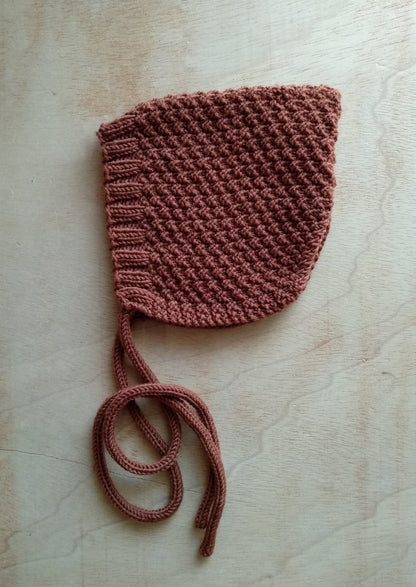 Mossy Pixie Baby Hat Knitting Pattern