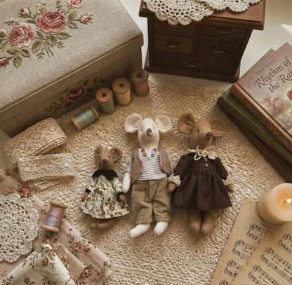 Mouse Family Sewing Pattern Set PDF Sewing Pattern