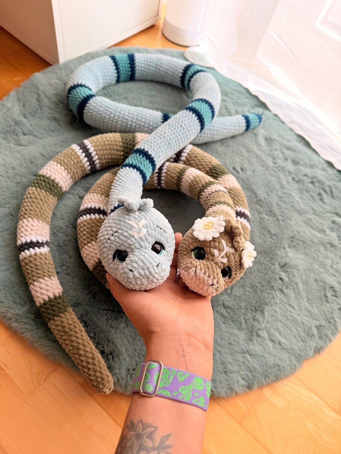 Amigurumi Snake Crochet Pattern