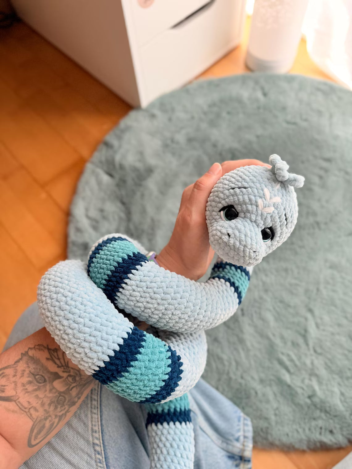 Amigurumi Snake Crochet Pattern