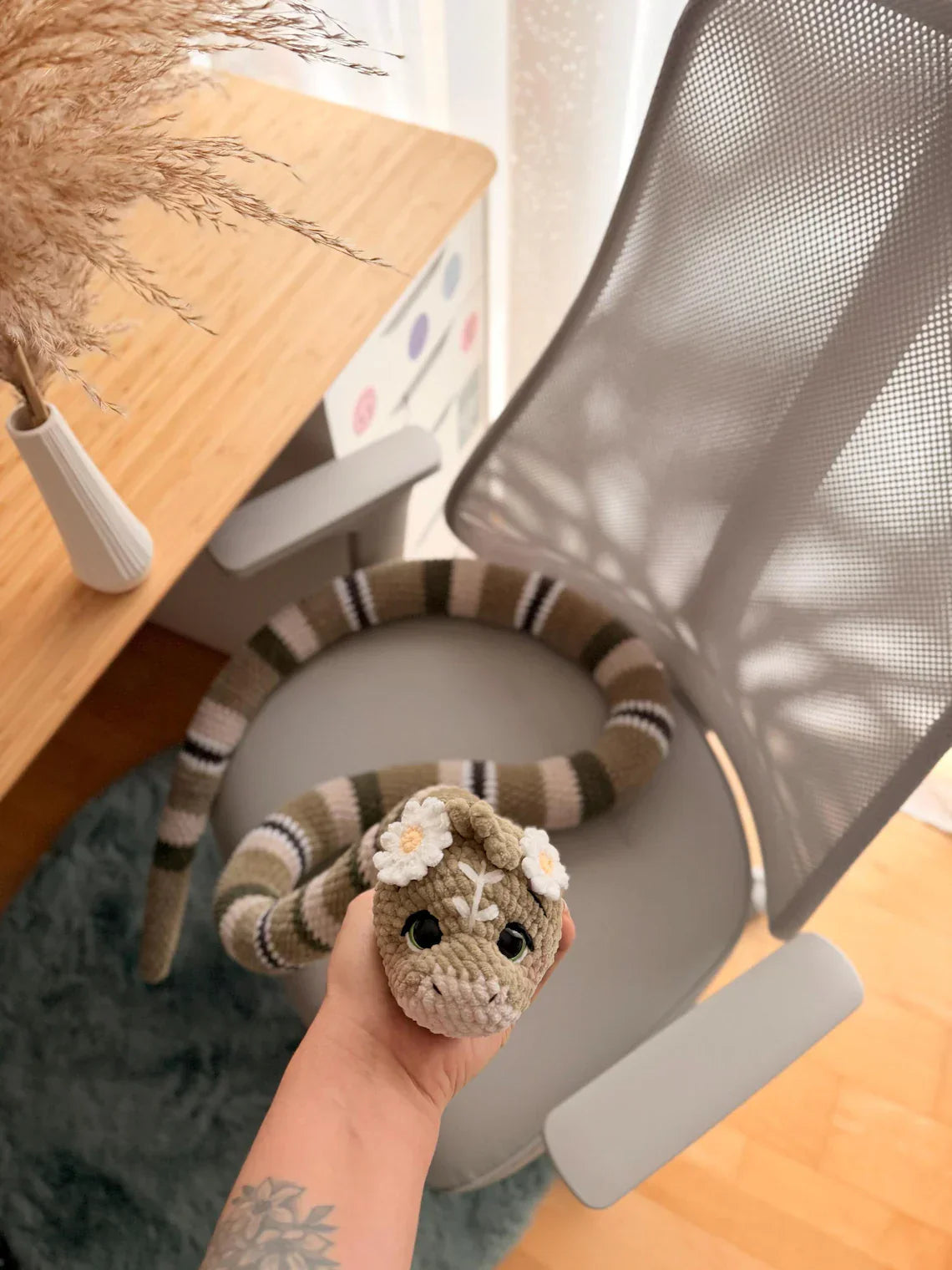 Amigurumi Snake Crochet Pattern
