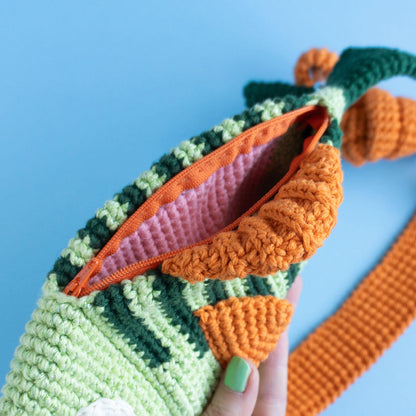 Perch Fish Cross Body Bag Crochet Pattern