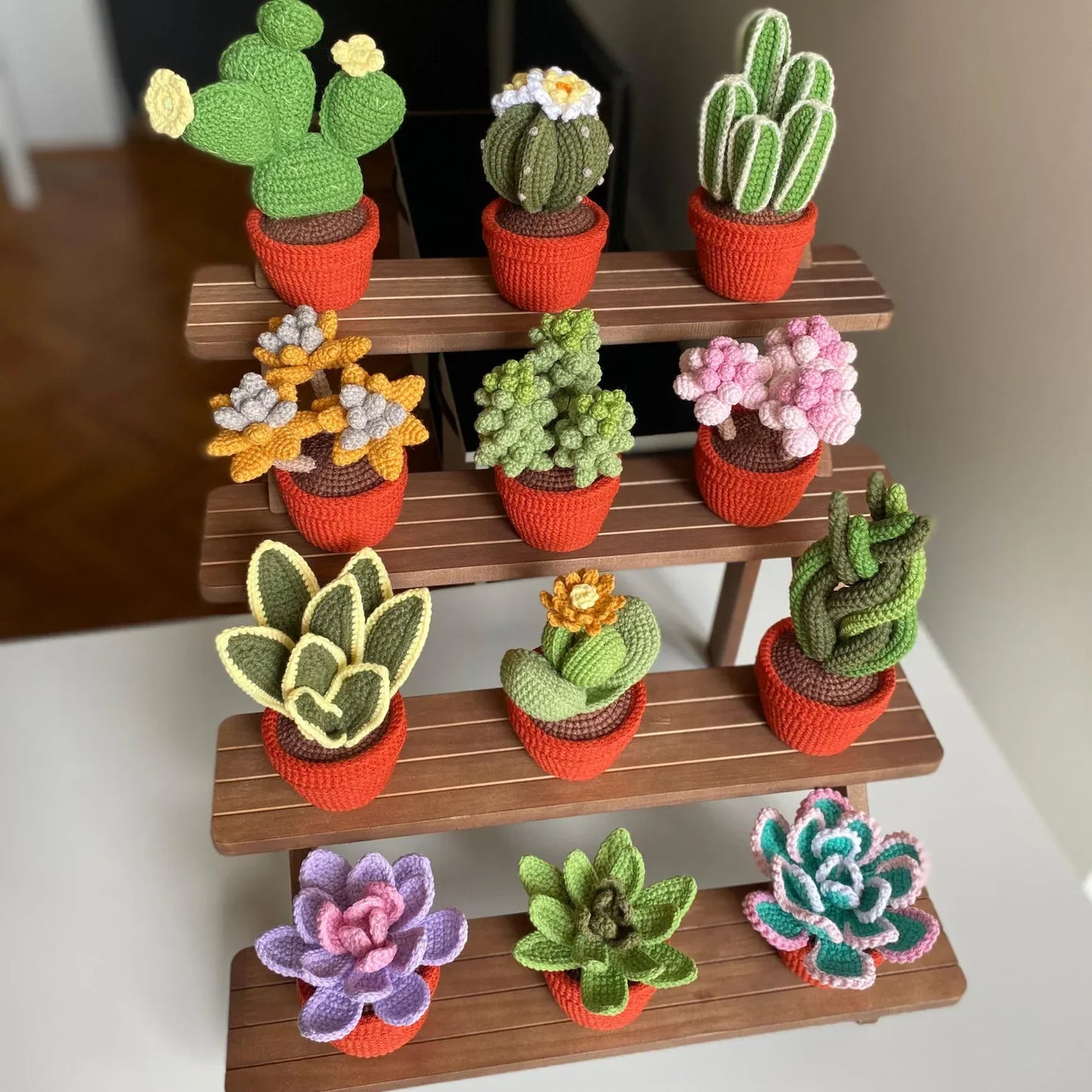 Potted Flowers Crochet Patterns
