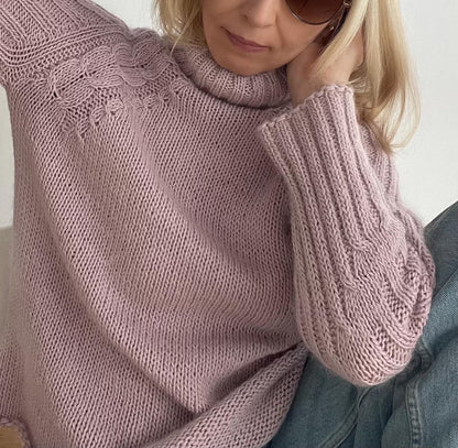 Raglan Sleeve Sweater Knitting Pattern