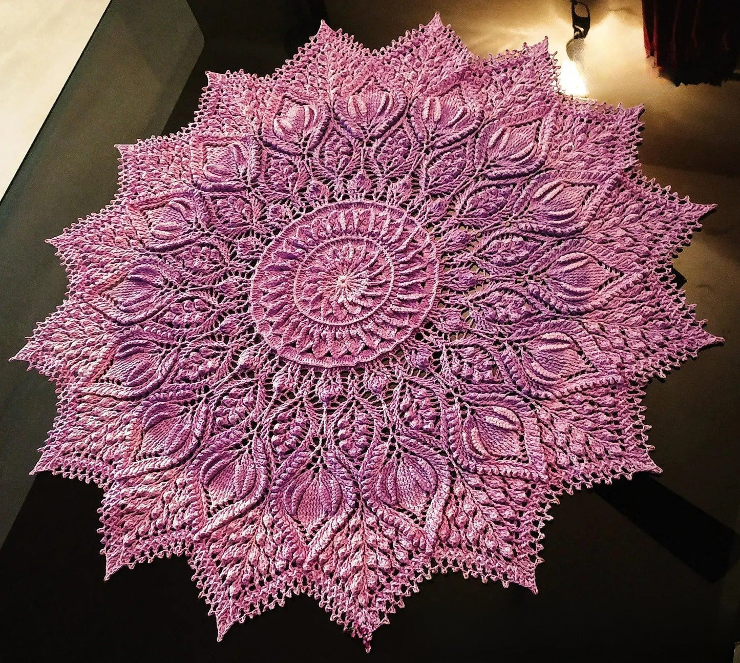 Textured Doily Crochet Pattern