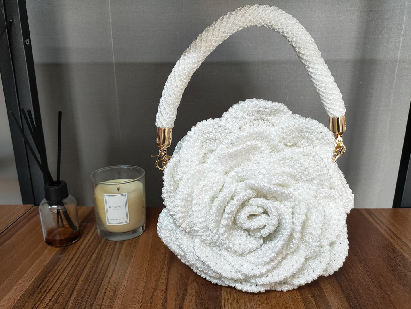 Rose Bag Crochet Pattern