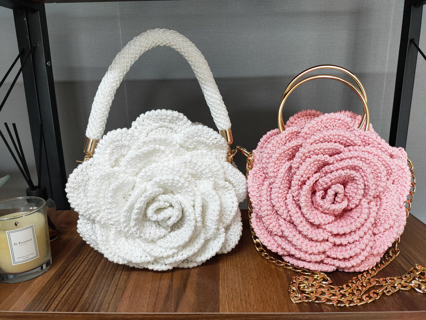 Rose Bag Crochet Pattern