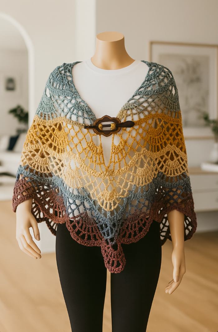 Butterfly Shawl Crochet Pattern