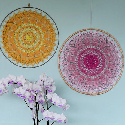 Sunshine Mandala Crochet Pattern