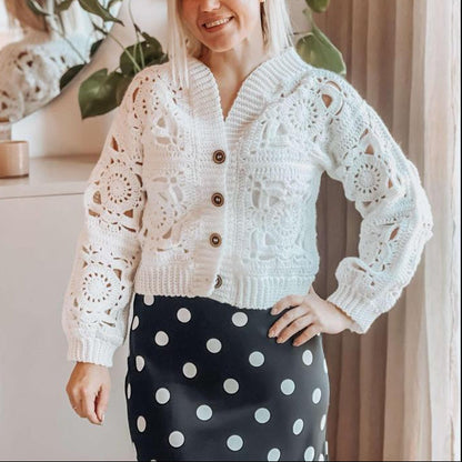 Teresa Granny Square Cardigan Crochet Pattern