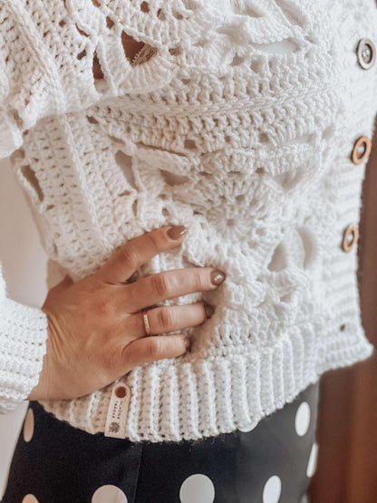 Teresa Granny Square Cardigan Crochet Pattern