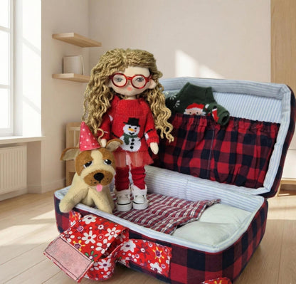 Travel Dollhouse Sewing Pattern PDF