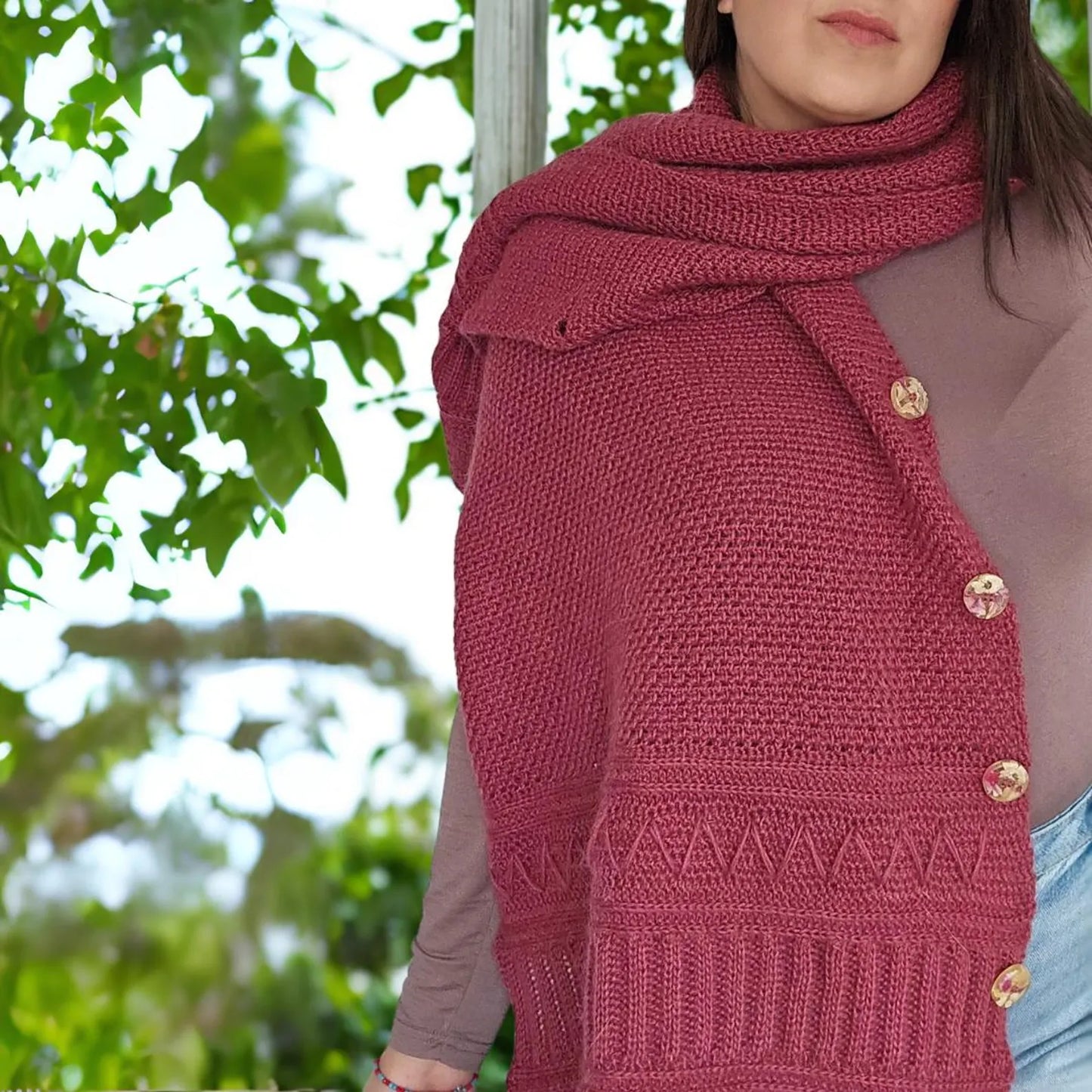 Travel Stole Crochet Pattern