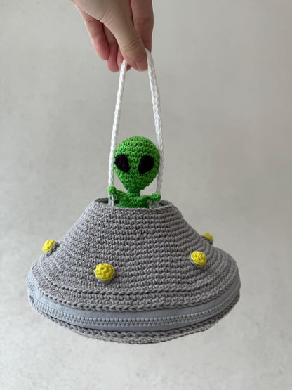 Foldable Mesh Bag Crochet Pattern