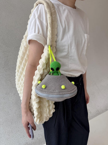 Foldable Mesh Bag Crochet Pattern
