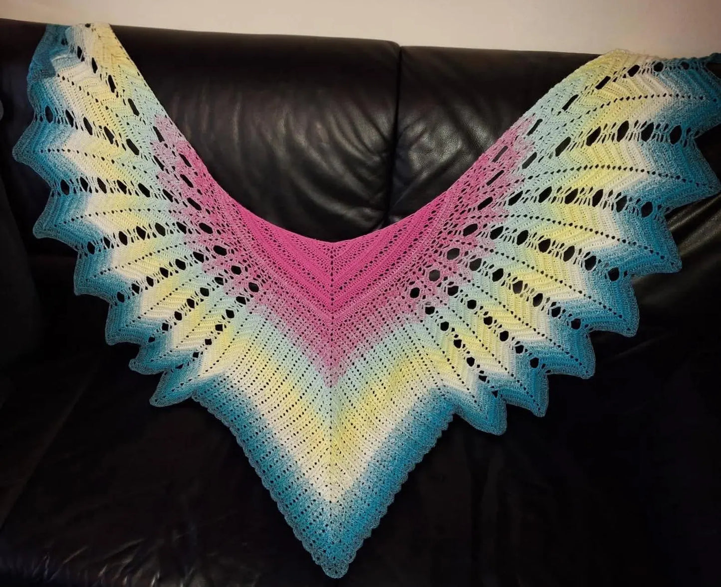 Veilwyn Shawl Crochet Pattern
