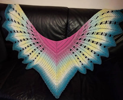 Veilwyn Shawl Crochet Pattern