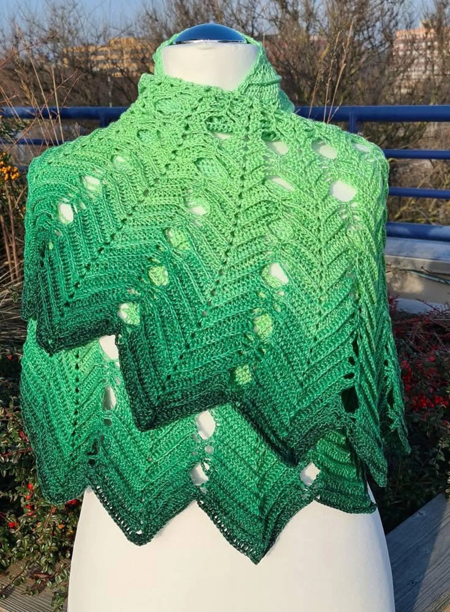 Veilwyn Shawl Crochet Pattern