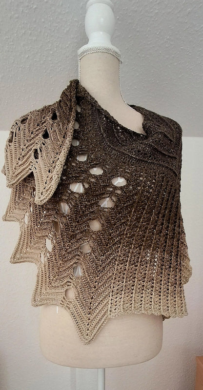 Veilwyn Shawl Crochet Pattern