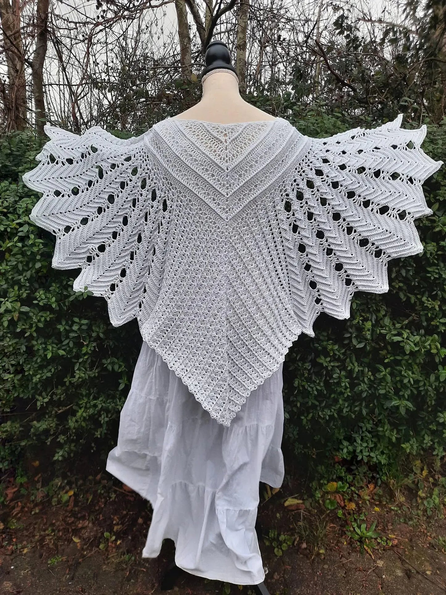 Veilwyn Shawl Crochet Pattern