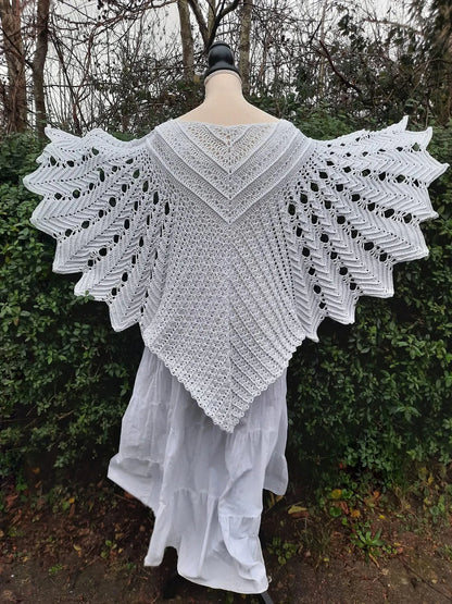 Veilwyn Shawl Crochet Pattern