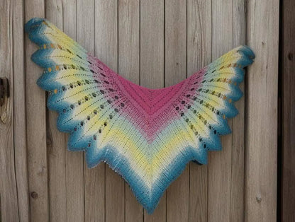 Veilwyn Shawl Crochet Pattern