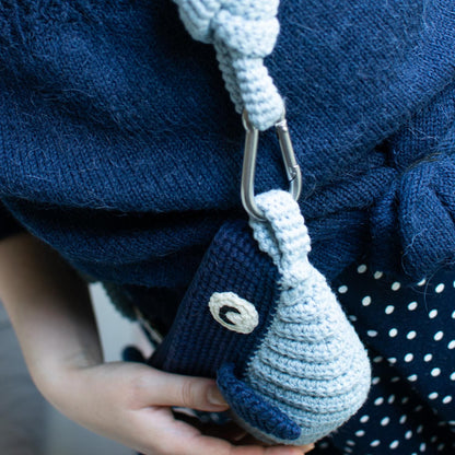 Whale Messenger Cross Body Bag Crochet Pattern